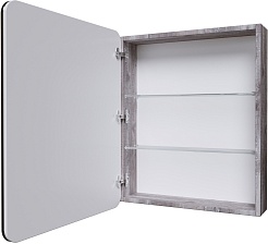 Grossman Мебель для ванной Талис 60 подвесная бетон пайн/белая – фотография-10